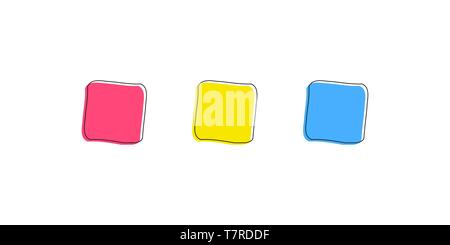 Offer tag set. Vector discount stickers. Collection stickers, price tags. Sale, free, new Stock Vector