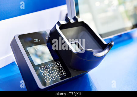 Biometric access systems Stock Photo