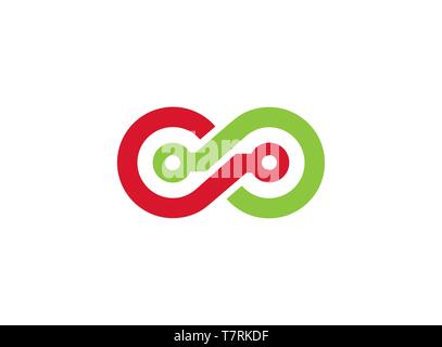 Technology S Logo Stock Vector