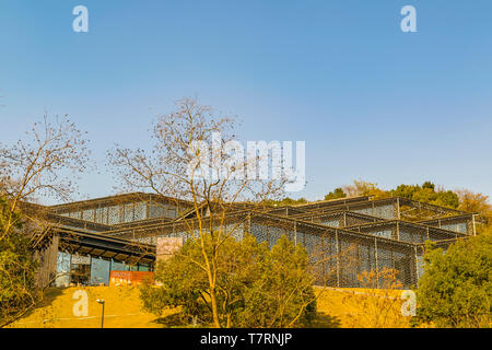 HANGZHOU, CHINA, DECEMBER - 2018 - Exterior view of campus of china academy of arts, located at hangzhou city, china Stock Photo