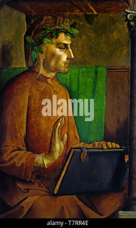 Portrait of Dante Alighieri 1265 1321 Italian poet after the