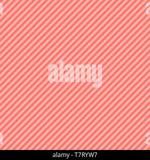 Abstract geometric pattern with diagonal lines. Vector illustration. Trendy pink color background Stock Vector