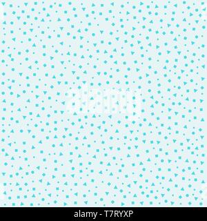 Seamless geometric blue banner. Vector illustration. Abstract geometric background Stock Vector