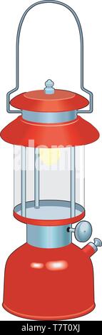 Lantern Vector Illustration Stock Vector