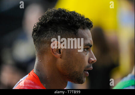 Ohio, USA. 08th May, 2019. ''” in the first half of the match between Los Angeles Galaxy and Columbus Crew SC at MAPFRE Stadium, in Columbus OH. Mandatory Photo Credit: Dorn Byg/Cal Sport Media. Los Angeles Galaxy 0 - Columbus Crew SC 1 Credit: Cal Sport Media/Alamy Live News Stock Photo