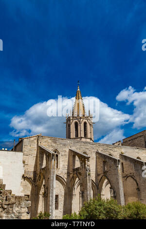 View at St Martial Temple in Avignon, France Stock Photo