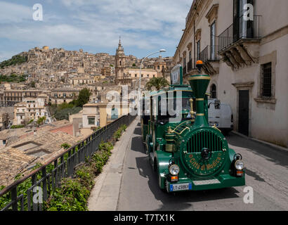 Modica town centre, southern Sicily Stock Photo