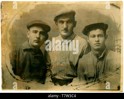 Vintage portrait Stock Photo