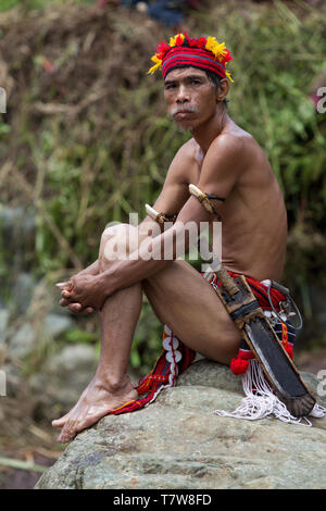 Hapao Rice festival,Banuae,Philippines Stock Photo