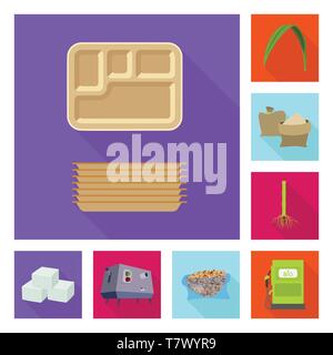 cardboard,leaf,bag,root,cube,juicer,piece,petrol,container,green,sand,system,food,machine,granulated,nozzle,empty,storage,basis,dessert,fruit,diabetes,eco,blank,photosynthesis,package,organic,cooking,plant,plantation,farm,agriculture,sucrose,technology,sugarcane,cane,sugar,field,set,vector,icon,illustration,isolated,collection,design,element,graphic,sign,flat,shadow Vector Vectors , Stock Vector