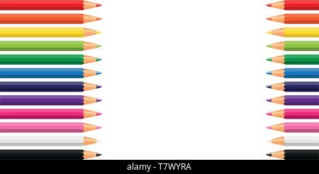 Abstract Crayon On White Background Pink Stock Illustration 1309843429