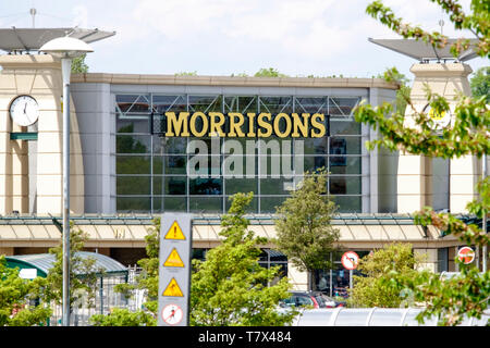 Around Cribbs Causeway shopping destination, near Bristol UK Morrisons store Stock Photo