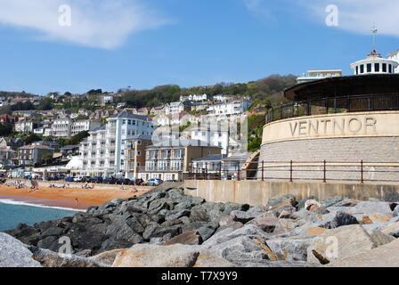 Ventnor Seafront, Isle of Wight, UK Stock Photo