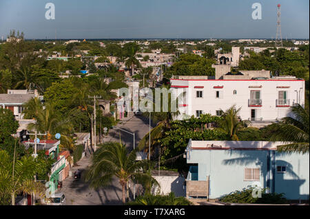 Playa del Carmen, Yucatan. Mexico Stock Photo