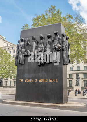 National Monument to the Women of World War II Whitehall London England ...