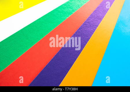 Background with colored stripes. Background texture Stock Photo