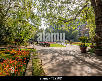 Victoria Embankment Gardens, London, UK. Stock Photo
