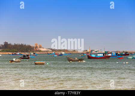 Bay of Ninh Thuan, Ninh Thuan Province, Thap Cham, Vietnam, Asia Stock Photo