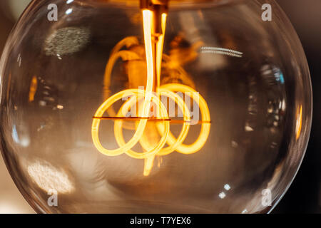 Close-up of a lightbulb Stock Photo