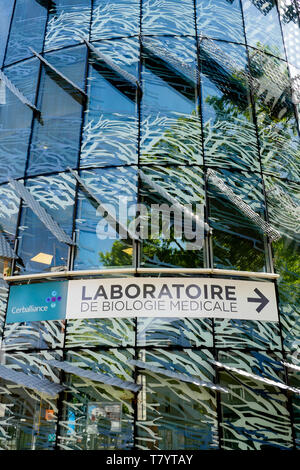 Medical Biology laboratory, Private Mermoz Hospital, Lyon, France Stock ...