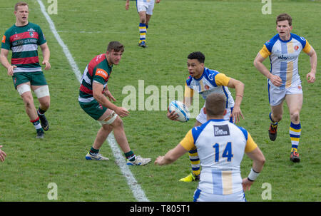 Bury St Edmunds Rugby Club 7s 2019 - Leicester Tigers vs Apache Stock Photo