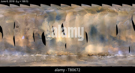 Dust Storm on Mars Stock Photo - Alamy