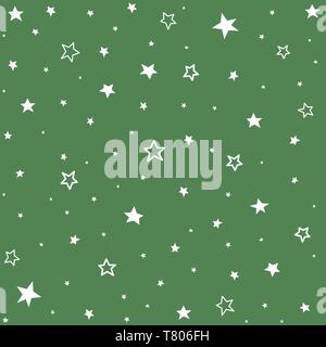 Seamless pattern with stars Stock Vector