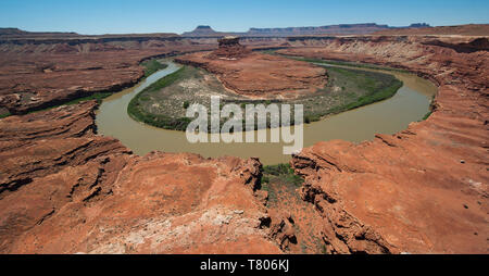 Oxbow on Green River Stock Photo