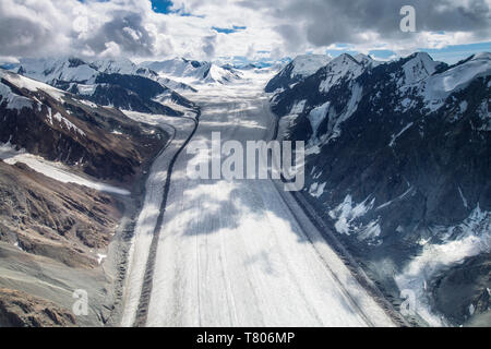 Fraser Glacier, Alaska Stock Photo