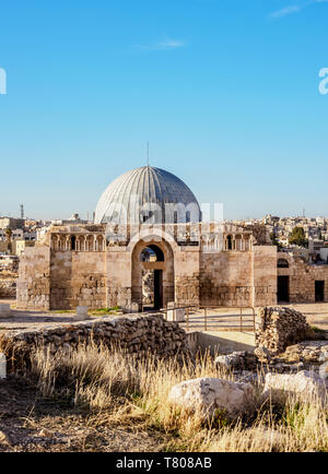 Umayyad Palace, Amman Citadel, Amman Governorate, Jordan, Middle East Stock Photo