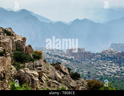 Dana Biosphere Reserve, Tafilah Governorate, Jordan, Middle East Stock Photo