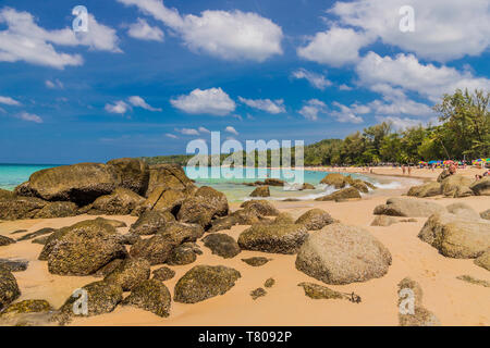 Surin beach in Phuket, Thailand, Southeast Asia, Asia Stock Photo