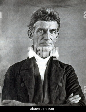 John Brown, American Abolitionist Stock Photo