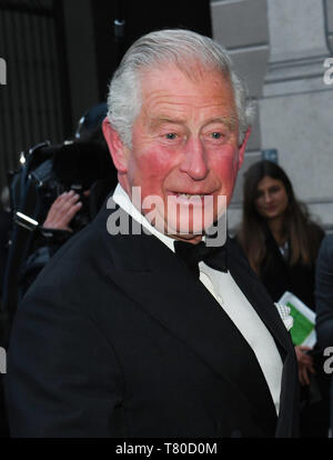 Munich, Germany. 09th May, 2019. The British heir to the throne Prince Charles comes to a state banquet in the historic residence. Credit: Angelika Warmuth/dpa/Alamy Live News Stock Photo