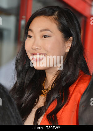 Los Angeles, California, USA. 09th May, 2019. Awkwafina 033  Anne Hathaway honored with a star on the Hollywood Walk of fame in Los Angeles. May 9, 2019 Credit: Tsuni / USA/Alamy Live News