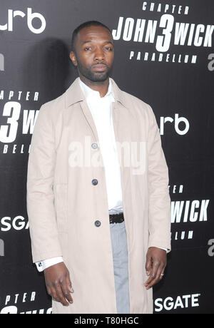 New York, NY, USA. 09th May, 2019. Jamie Hector attends the 'John Wick: Chapter 3' world premiere at One Hanson Place on May 9, 2019 in New York City. Credit: John Palmer/Media Punch/Alamy Live News Stock Photo