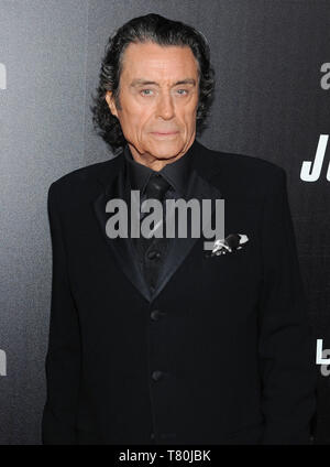 New York, USA. 09th May, 2019. Pictured: Ian McShane  John Wick: Chapter 3 - Parabellum - Premiere 5/9/19, New York, New York, United States of America Credit: Broadimage Entertainment/Alamy Live News Stock Photo