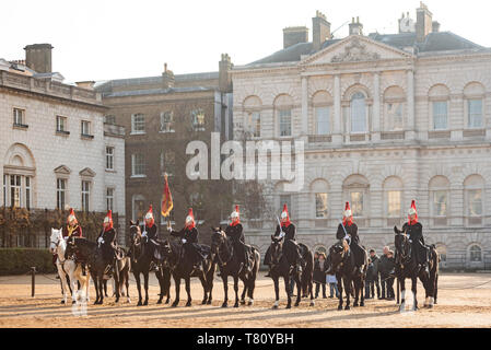 Changing of the Guard, Horse Guards, Westminster, London, England, United Kingdom, Europe Stock Photo