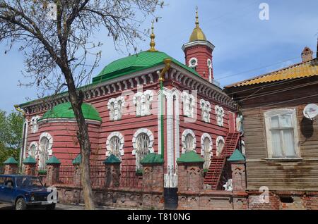 Astrachan, Stadt an der Volga in Südrussland: In der muslimischen Vorstadt Stock Photo