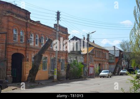 Astrachan, Stadt an der Volga in Südrussland: In der Altstadt Stock Photo