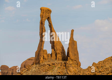 Ennedi Plateau, UNESCO World Heritage Site, Ennedi region, Chad, Africa Stock Photo