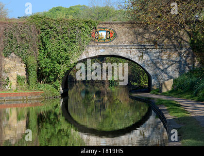 Bridge over Grand Union Canal Berkhamsted Hertfordshire England