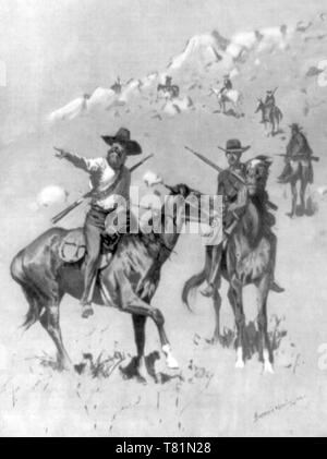 Boer War, Boer Scouts, 1899 Stock Photo