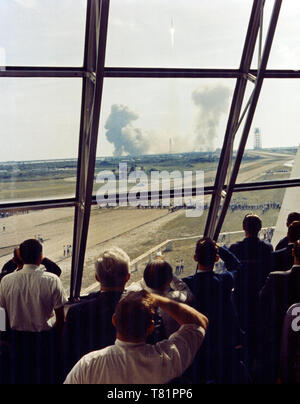 Apollo 11, Launch Control Center Lift Off, 1969 Stock Photo