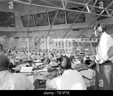 Apollo 11, Launch Control Center, 1969 Stock Photo