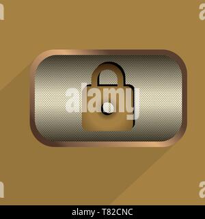 Steampunk icons metal buttons vector set Stock Vector