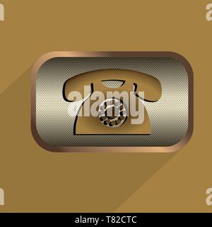 Steampunk icons metal buttons vector set Stock Vector