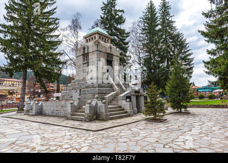 Koprivshtitsa, Bulgaria: Monument mausoleum of April uprising Stock Photo