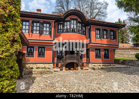 Koprivshtitsa, Bulgaria: View form the Todor Kableshkov house museum in the Koprivshtitsa village , Bulgaria Stock Photo