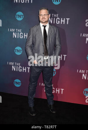 LOS ANGELES, CA - MAY 09: Sam Sheridan attends TNT's 'I Am The Night' EMMY For Your Consideration Event at the Television Academy on May 09, 2019 in Los Angeles, California. Stock Photo